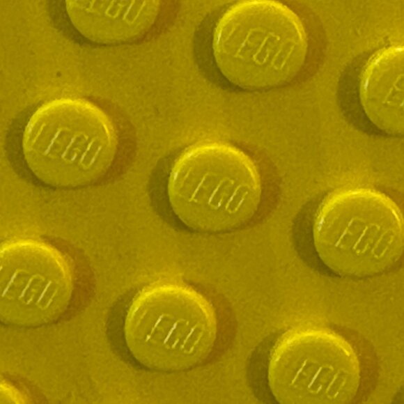 Lego Baseplates 5” Set Of 6  Green Yellow & Blue 16x16 - Picture 4 of 5